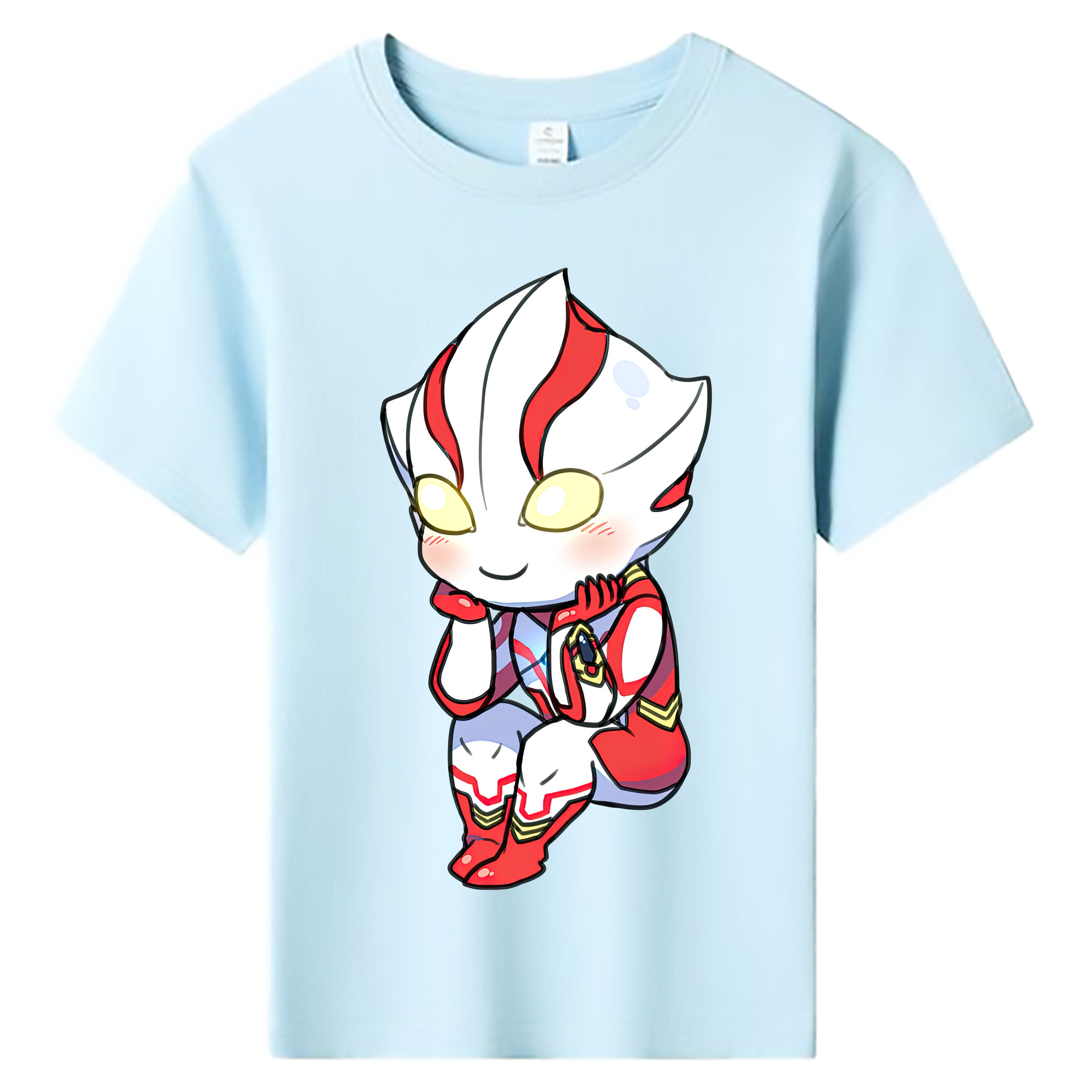 （画像用） ウルトラマン Ultraman 綿100％キッズTシャツ（フロントプリント）